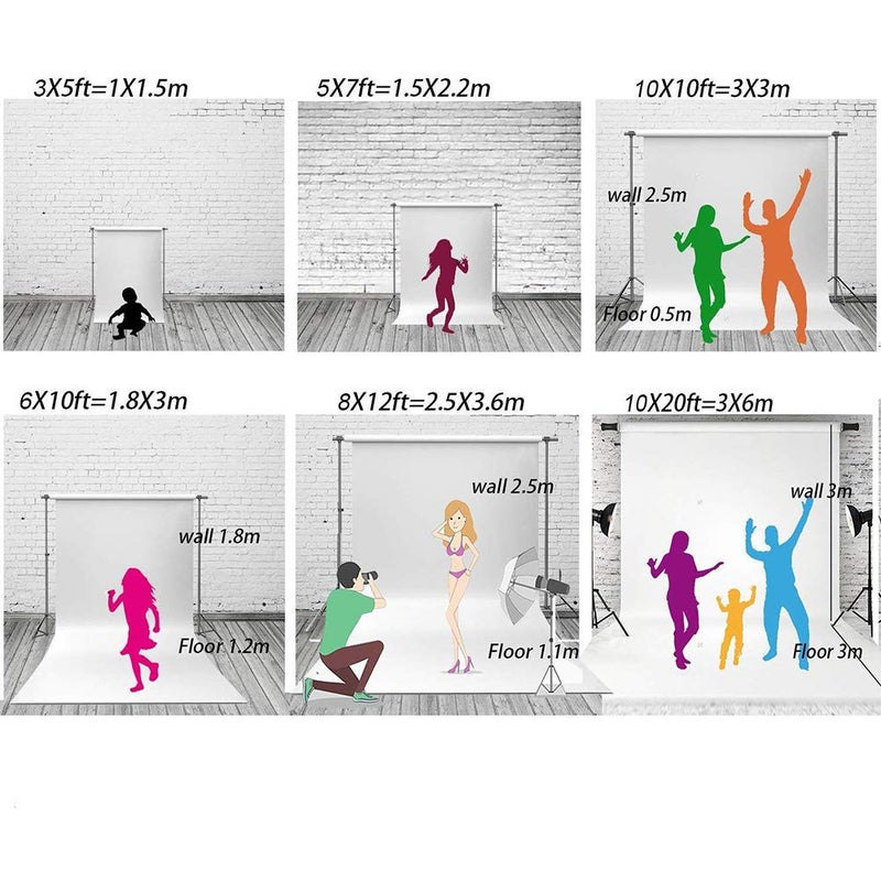 WOLADA Black and Gold Backdrop Golden Glitter Backdrop for Photography Wedding Birthday Baby Shower Party Photo Studio 10x10FT 11176 - Image 4